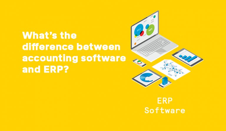 Difference between accounting software and ERP software - Hisaab.pk