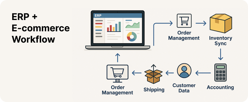 How ERP Accounting Software Simplifies eCommerce Finances