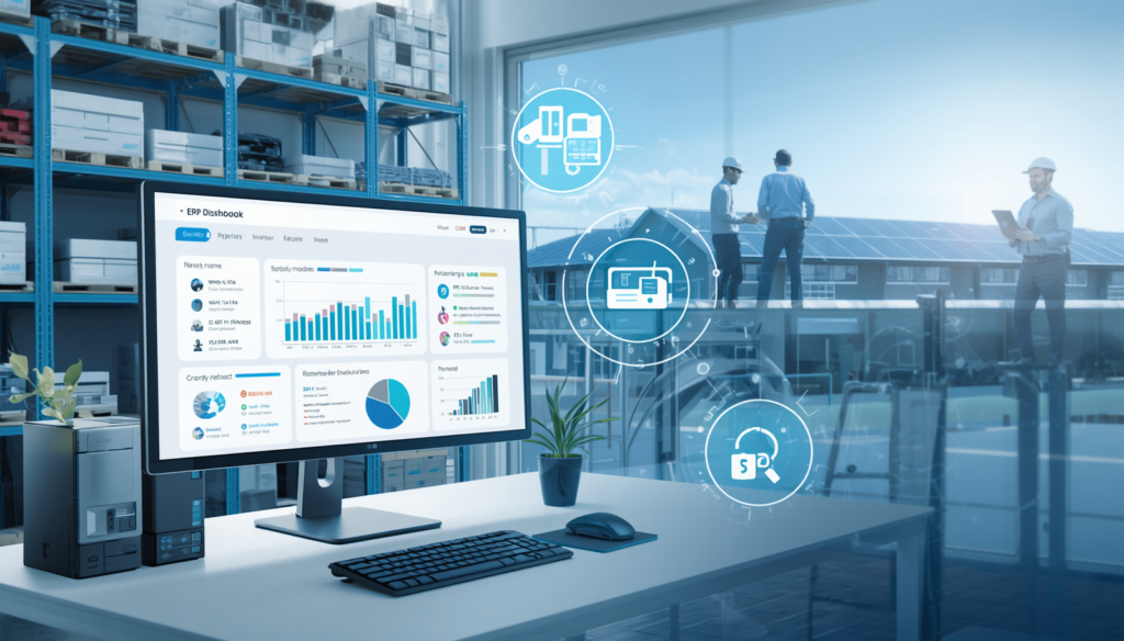 How Solar Companies Can Track Projects, Inventory & Sales with ERP
