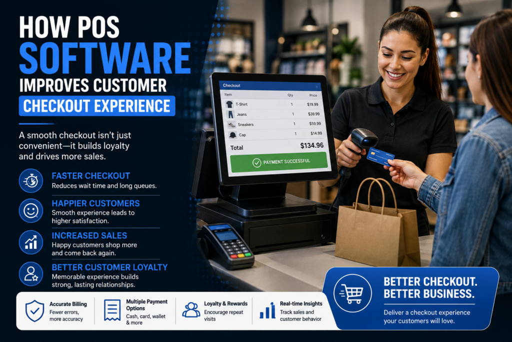 How POS Software Improves Customer Checkout Experience