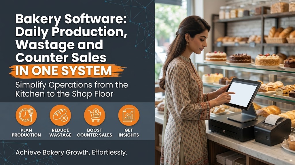Daily Production, Wastage and Counter Sales